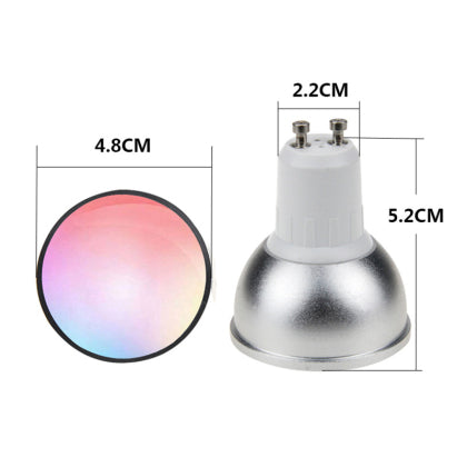 Lâmpada Inteligente Wifi GU10 RGBW 5W Lâmpada Inteligente Wifi GU10 RGBW 5W